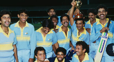 OTD in 1985: India humble Pakistan to lift Benson & Hedges World Championship of Cricket