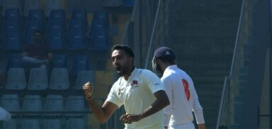What time Mumbai vs Jammu & Kashmir Ranji Day 2 starts?