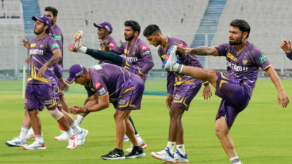 IPL 2024, KKR Practice Match: Team Gold have beaten Shreyas Iyers Team Purple by 5 runs