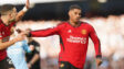 Watch: Marcus Rashford's spectacular goal hands Erik Ten Hag's side the lead in Manchester Derby