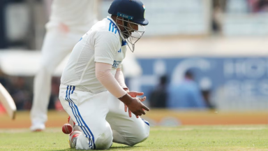 WATCH: Rohit Sharmas advice saves Sarfaraz Khan from serious injury in Dharamshala Test