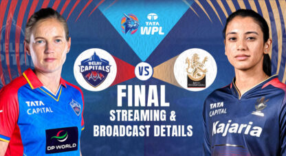 WPL 2024 Final: When and where to watch the DC vs RCB match on TV & online?