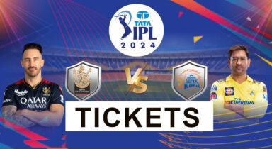 CSK vs RCB Tickets for IPL 2024 opener go on sale online