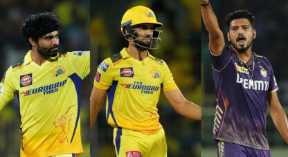 Top performers from yesterdays CSK vs KKR IPL match