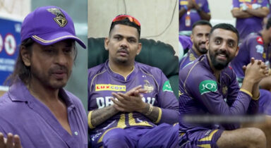 Ecstatic Shah Rukh Khan is KKR dressing room after win, will melt your heart