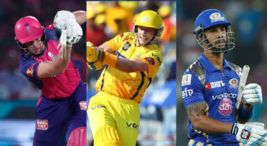 Batters with most dot balls in an IPL season