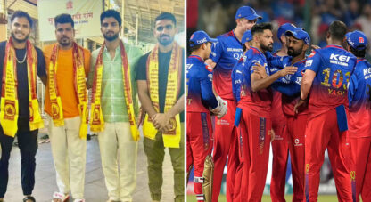 RCB players seek blessings at Siddhivinayak Mandir amidst IPL 2024 struggles