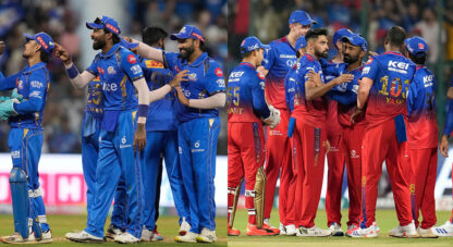 MI vs RCB Probable Playing XI: MI unchanged, RCB to make two changes