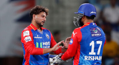 Pacer or spinner? Kuldeep Yadavs googly breaks off stump, leaves Pooran embarrassed