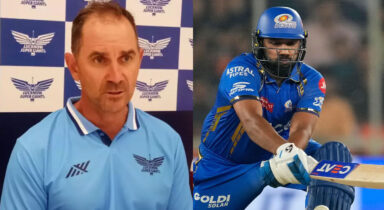 Rohit Sharma to LSG? Head coach Justin Langer gives priceless reaction on prospect of buying ex-MI skipper next season