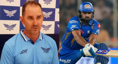 Rohit Sharma to LSG? Head coach Justin Langer gives priceless reaction on prospect of buying ex-MI skipper next season