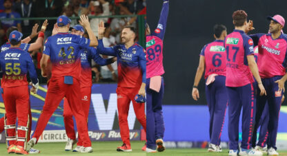 IPL 2024: RR vs RCB head-to-head records and stats