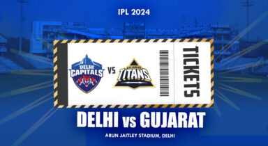 DC vs GT IPL 2024 Tickets available for booking online