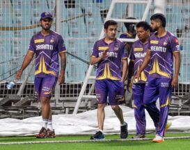Fiery duo! Gautam Gambhir, KKRs militant coach argue with official over Narines entry into field