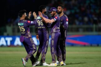 DC vs KKR Highlights: Narine & Raghuvanshis heroics help KKR steamroll DC by 106 runs