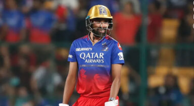 Miyan maar raha hai! Watch RCBs Mohammed Siraj smashing bowlers all around the park