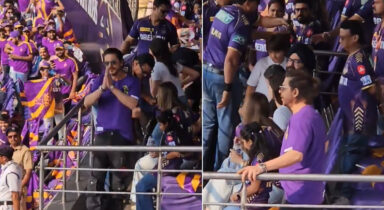 KKR get Shah Rukh Khan boost at Eden Gardens practice session before crucial game vs Delhi Capitals