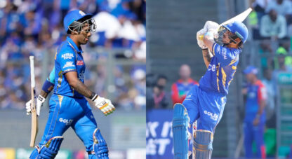 Watch: Suryakumar Yadav in awe of Ishan Kishans innovative hits in MI nets