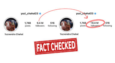 Did Yuzvendra Chahal gain 10M followers after new profile pic with Virat Kohli?