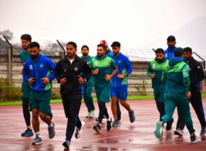 Watch: Injury Prone Pakistan Cricket Team stars carry rocks uphill in brutal training with Pak army
