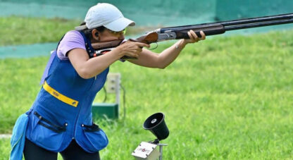 Shooter Maheshwari Chauhan wins Silver in Doha, secures 21st Paris Olympics spot