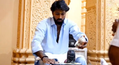 Watch: Hardik Pandya offers prayer at Somnath Temple after suffering 3 consecutive losses in IPL 2024