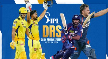DRS, April 24: Ruturaj & Shivam break records, Stoinis & Pooran break hearts