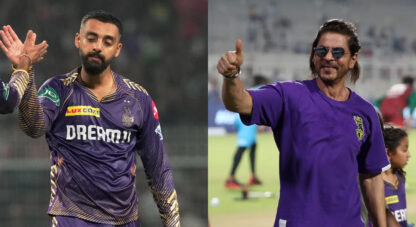 Amid Goenka-KL Rahul fiasco, Varun Chakaravarthy praises KKR owner SRK