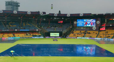 Dejected fans claim, Chinnaswamy pitch turned into Chepauk after rain halts RCB vs CSK match