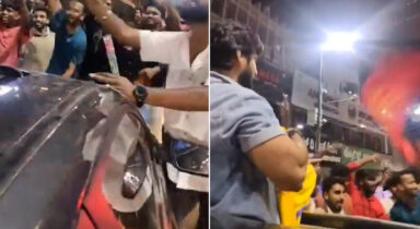 RCBians cross the line, harass CSK fans outside M Chinnaswamy Stadium