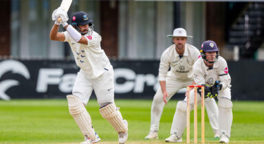 Away from IPLs glitz & glam, Cheteshwar Pujara continues to pile on runs in County Cricket