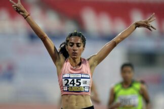 KM Deeksha breaks Harmilan Bains 1500m national record, clocks 4:04.78 to win gold in LA