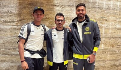 Yashasvi, Yuzvendra, Avesh jet off to New York for T20 WC