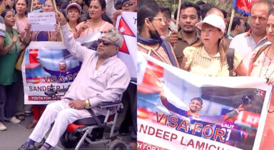 Humiliating our crown jewel: Nepal fans enraged as Sandeep Lamichhanes visa gets denied
