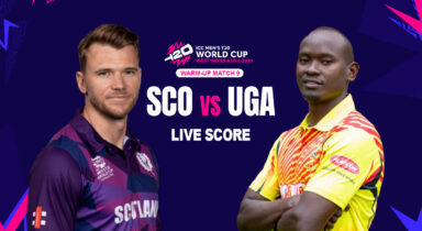SCO vs UGA: T20 World Cup warm-up match between Uganda and Scotland washed out