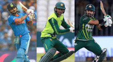 Batters with most runs in IND vs PAK T20 World Cup matches