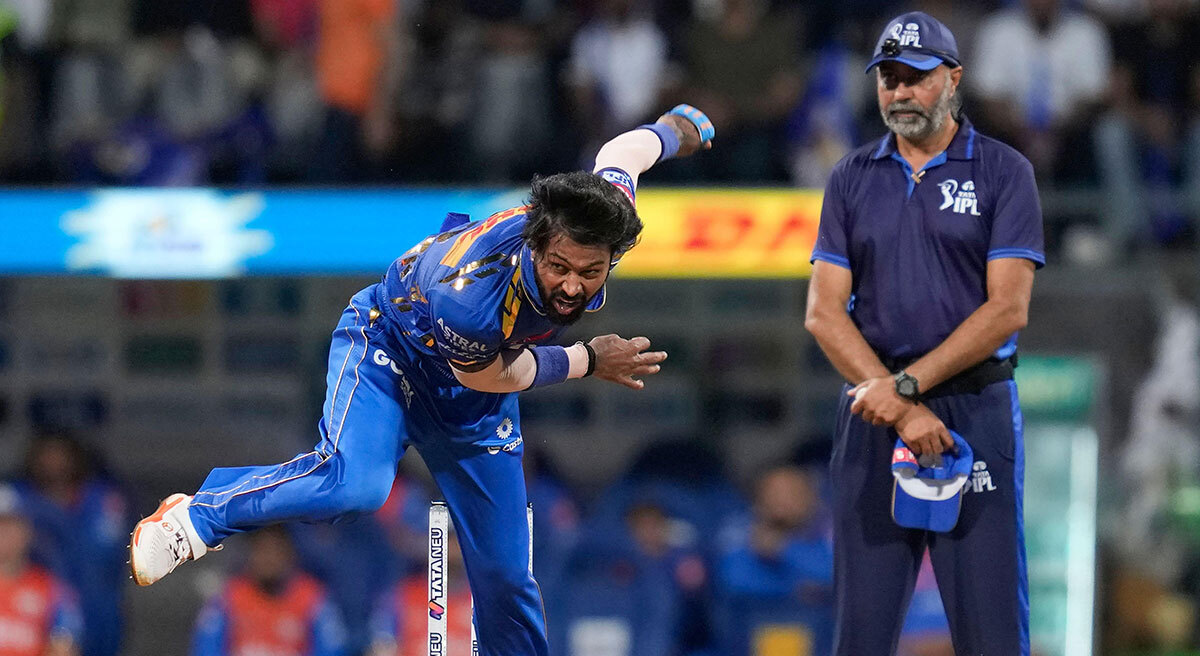 Hardik Pandya Relief For India As MI Skipper Finally Finds Bowling Hardik Pandya Relief For India As MI Skipper Finally Finds Bowling