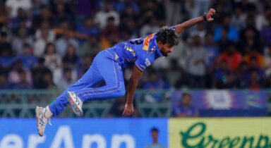 Nuwan Thusharas beamer almost takes Pat Cummins out of MI vs SRH match