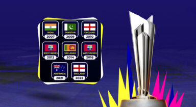 India to England: List of T20 World Cup winners