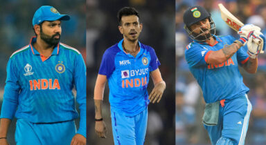 Indian players who have played 300 T20s ft. Yuzuvendra Chahal