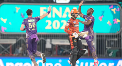 Fastest IPL final win: KKR hurry to lift their 3rd IPL trophy