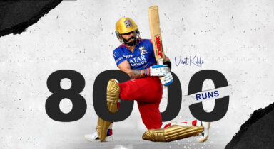 Virat Kohli sets another record, becomes the first player to rack up 8000 IPL runs