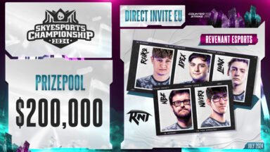 Revenant Esports CS2 Roster will attend Skyesports Championship 2024