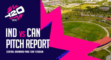 IND vs CAN Pitch Report: Batting-friendly wicket expected at Central Broward Park Turf Stadium