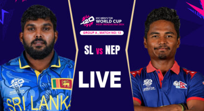 SL vs NEP: Sri Lanka all but bow out of T20 World Cup as rain plays spoilsport