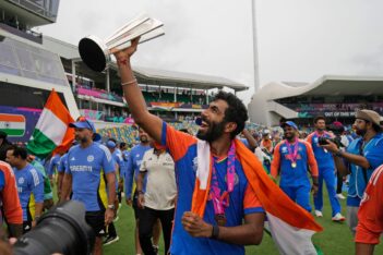 T20 World Cup trophy gets special treatment