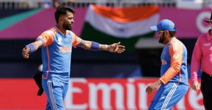 Rohit Sharma kisses emotional Hardik Pandya during live TV interview