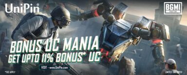 UniPin brings Bonus ka Naya Bahana campaign, Get deals on BGMI UC