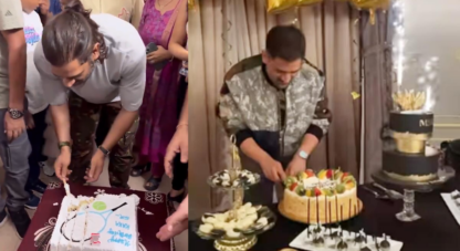 MS Dhonis and cakes, match made in heaven! Ex-CSK skippers video from birthday party goes viral