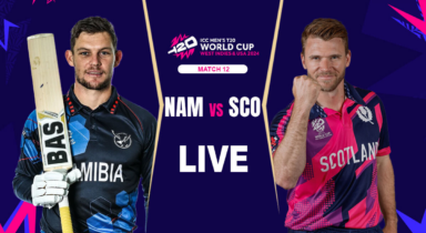 Namibia vs Scotland Highlights: Skipper Richie Berrington takes Scotland to win